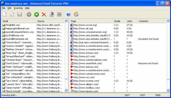 Advanced Email Extractor Pro V.2.76 with Serial