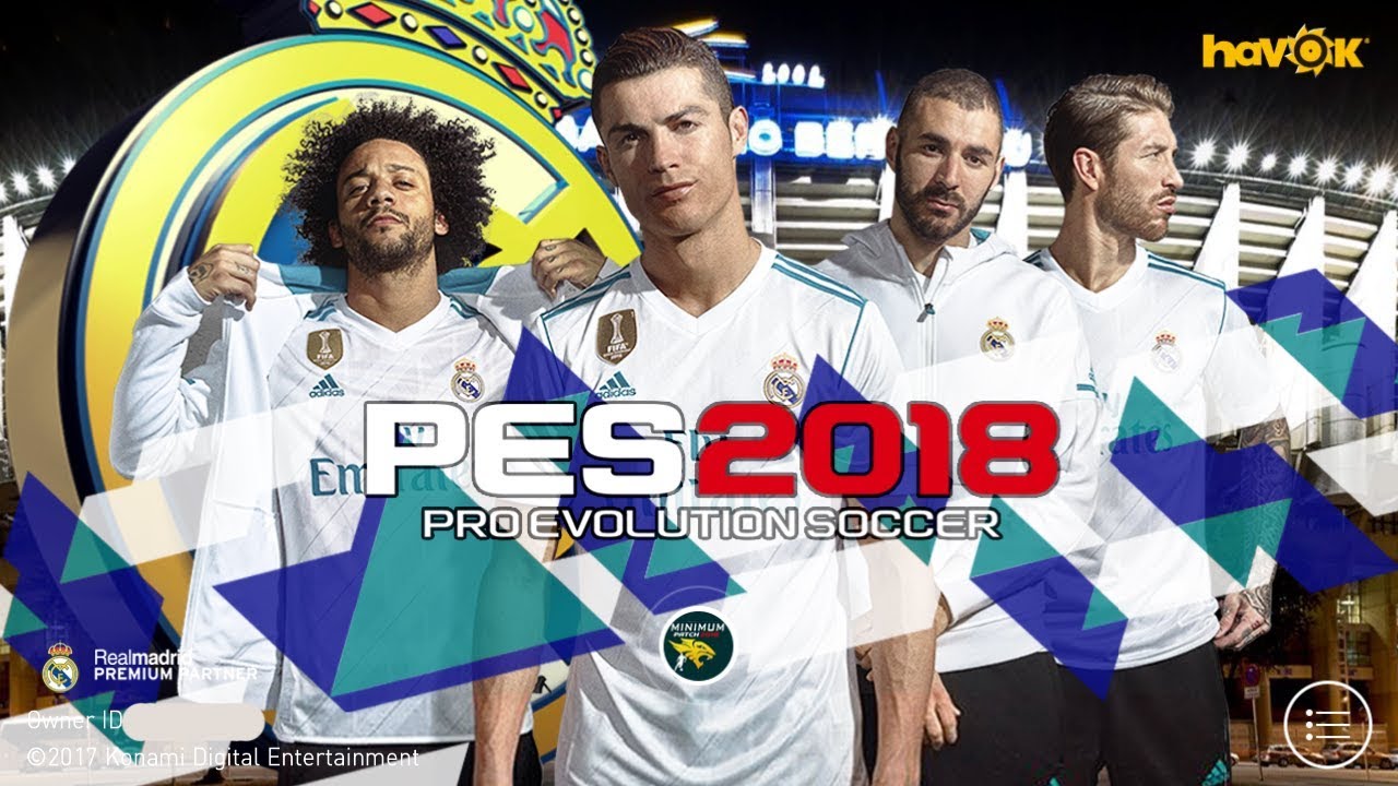 PES 2018 Mobile Mod Liverpool Menu Android Download