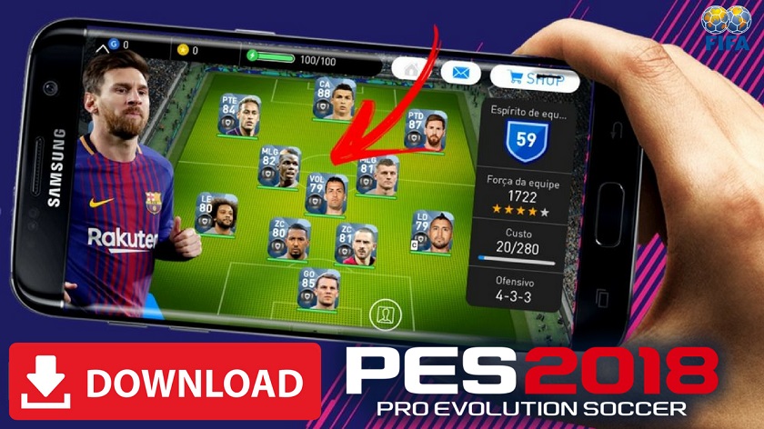 PES18 UCL – Pro Evolution Soccer 2018 Android HD Graphics ...