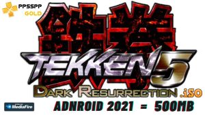 Download Tekken 5 PPSSPP fighting game for android APK
