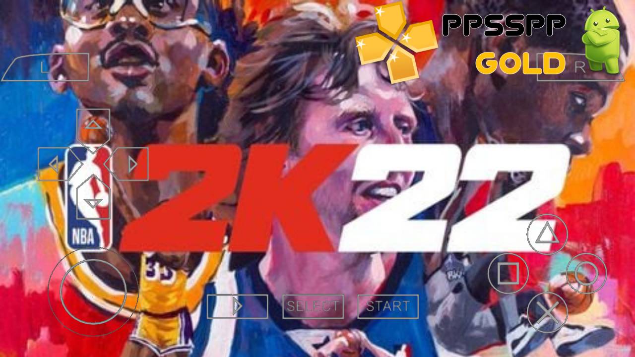 Download NBA 2K22 PPSSPP iSO for Android and iOS