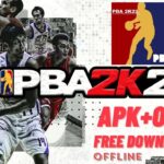 PBA 2K22 APK+OBB Mod 2022 Unlimited Money