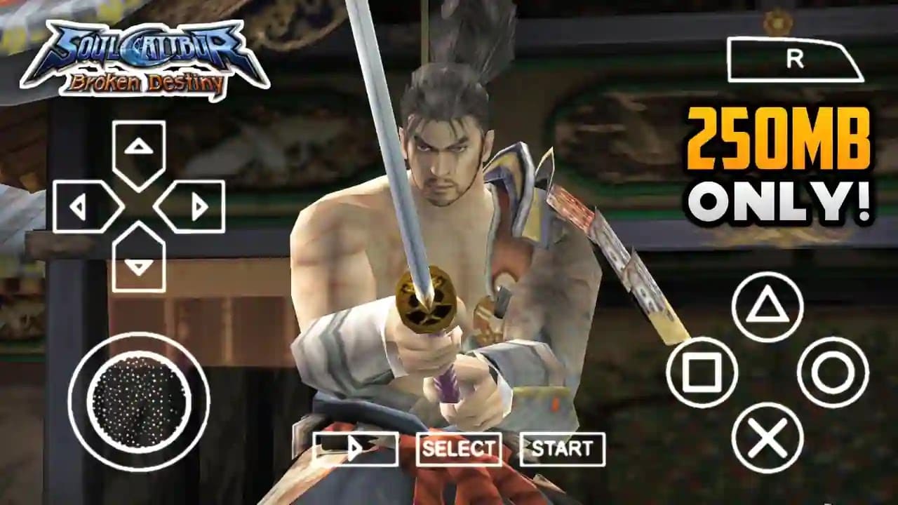 Soulcalibur Broken Destiny PPSSPP Android Download