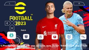 eFootball PES 2023 iSO Offline PPSSPP for Android PS5 Download