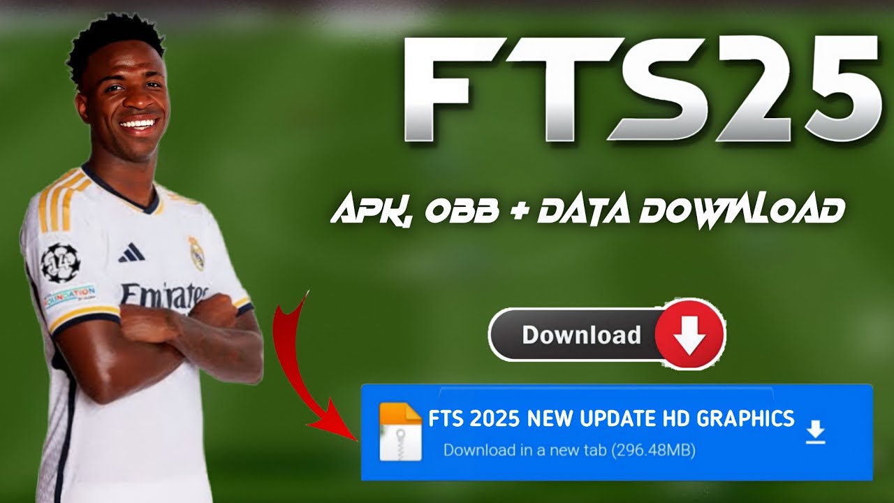First Touch Soccer 2025 - FTS 25 APK Mod MediaFire Download