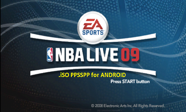 NBA Live 9 iSO PPSSPP Android Download