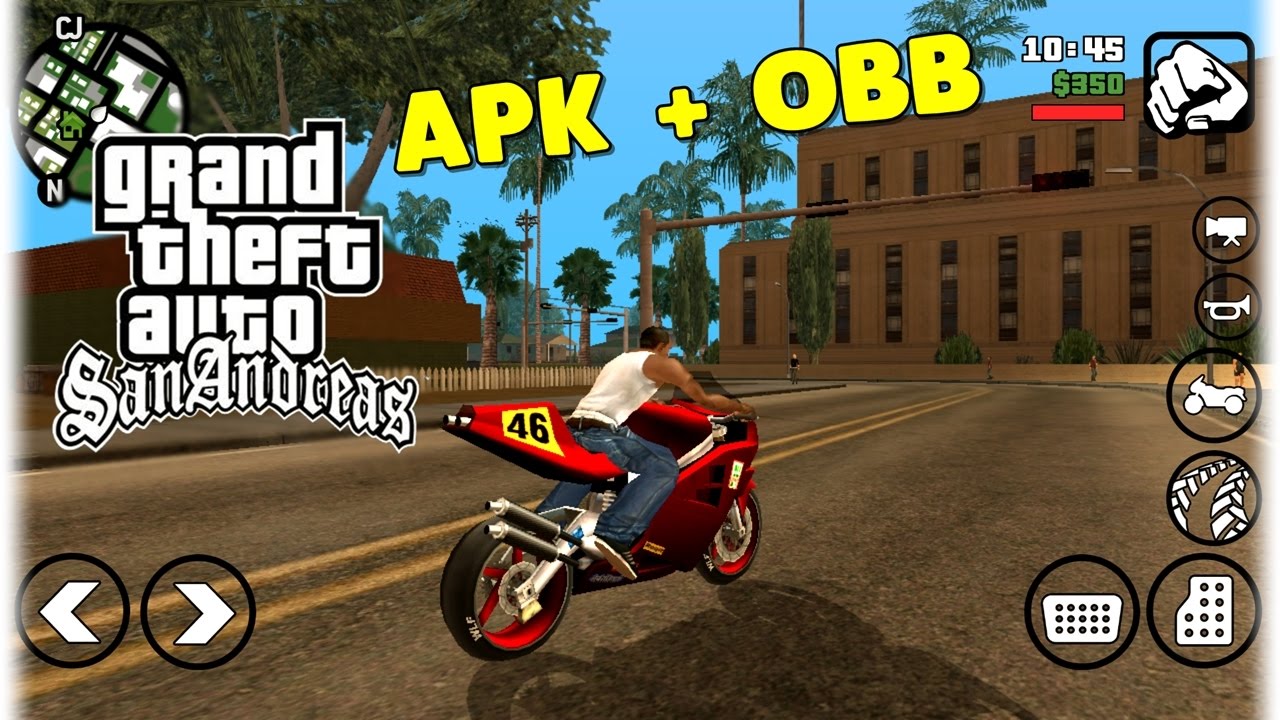 GTA SA Lite Android Mod Apk Obb Data Download