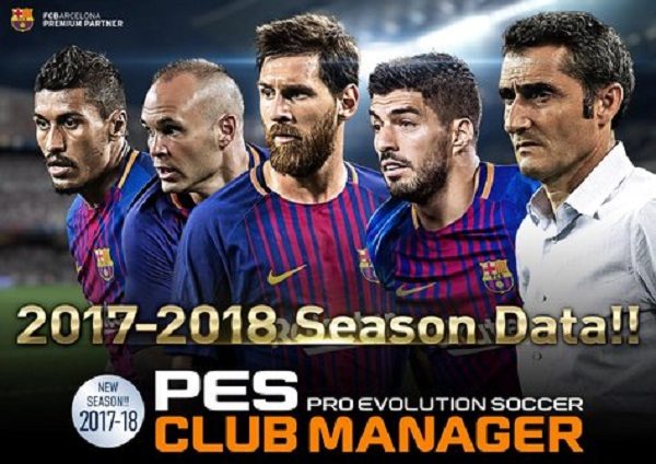 PES Club Manager 2018 APK OBB Android Game Download