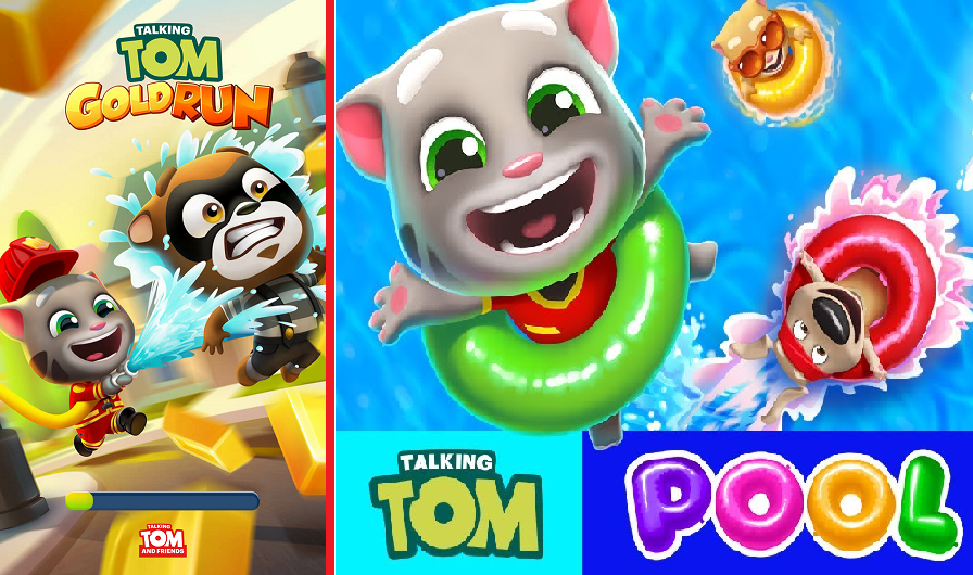 Talking Tom Gold & Pool Apk Mod Download