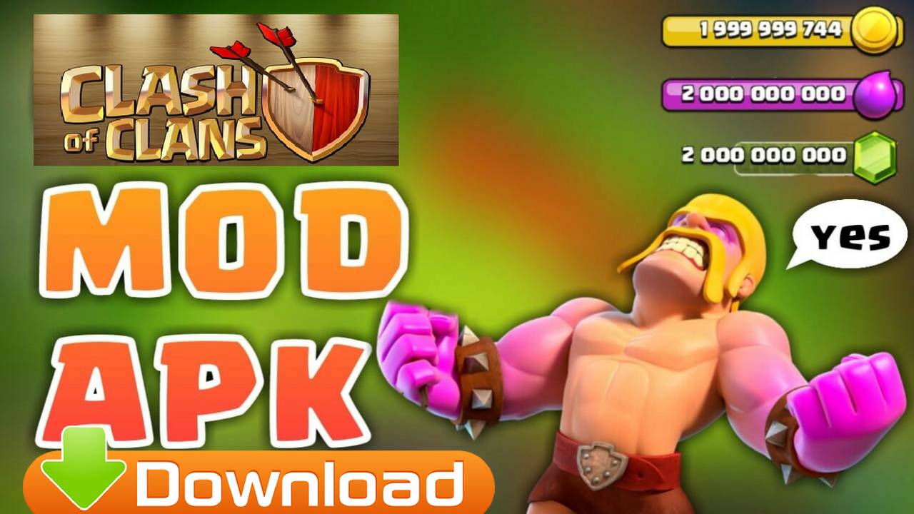 Clash Of Clans MOD APK 2018 Android Download