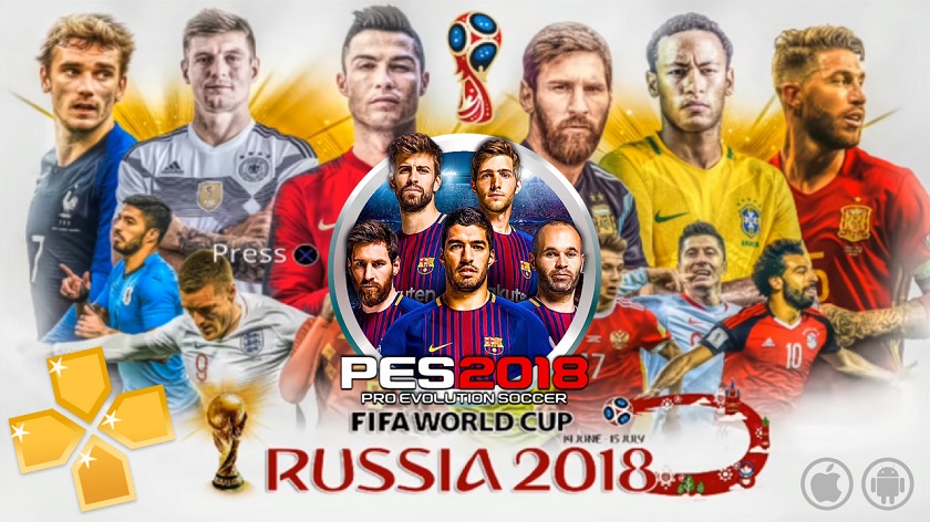 PES World Cup 2018 Update Android Download