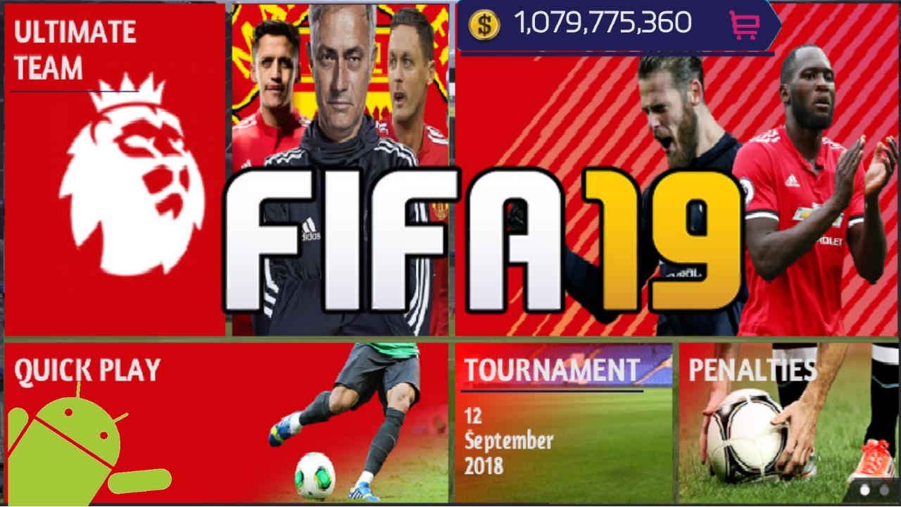 FIFA 2019 Offline Android Mod Red Edition Download