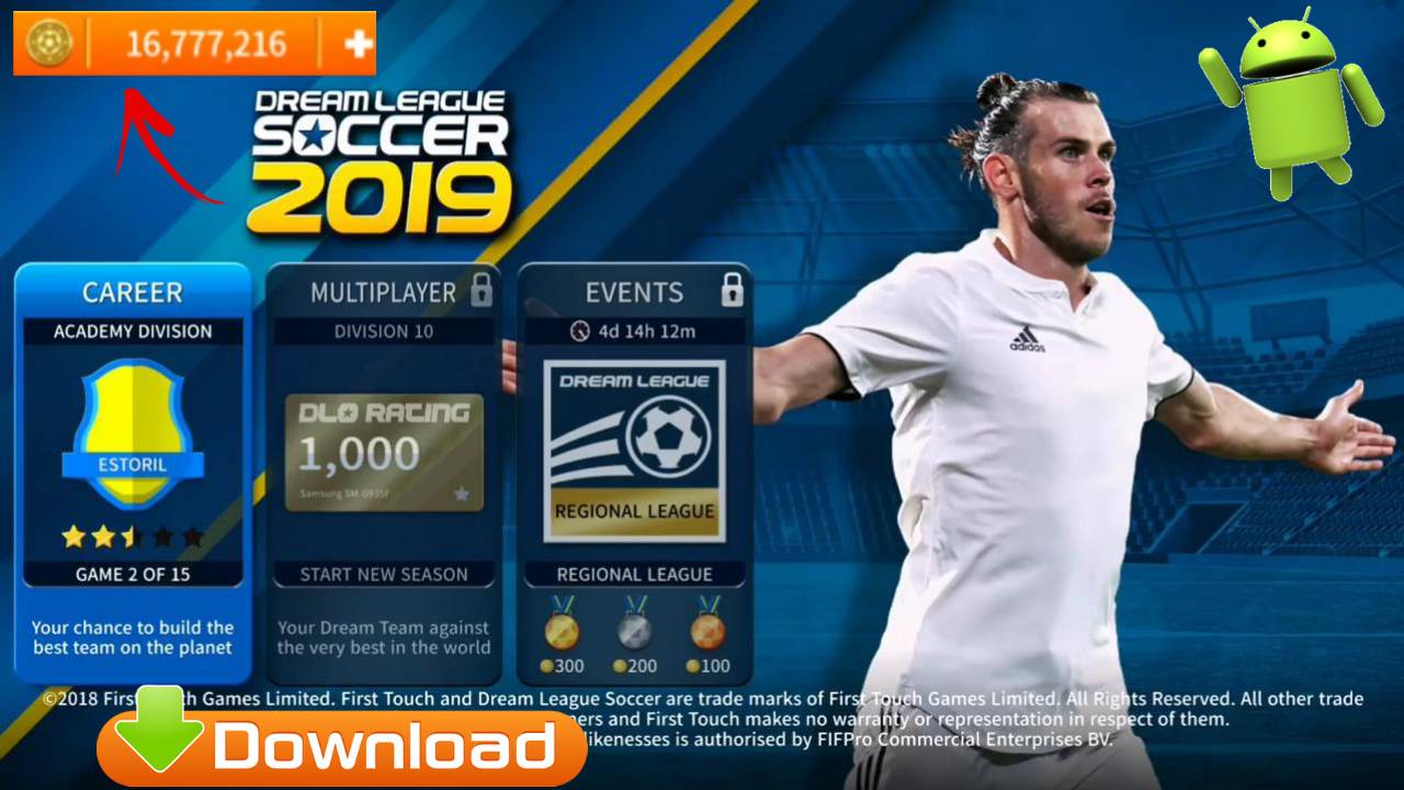 New DLS19 APK Mod Android Game Download