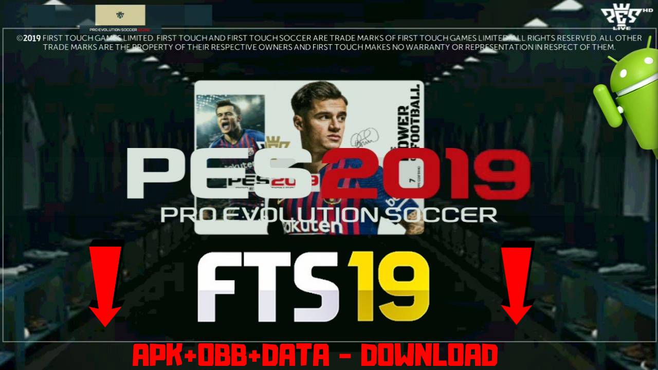 FTS 19 Mod PES 2019 Offline APK New Transfers Update Download