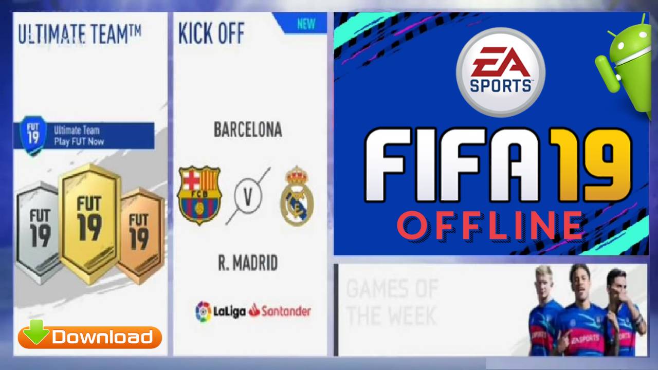 FIFA 19 Mobile Offline Android Mod APK Obb Data Download