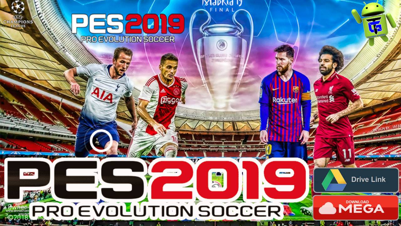 New Patch PES 2019 UCL Android Game Download