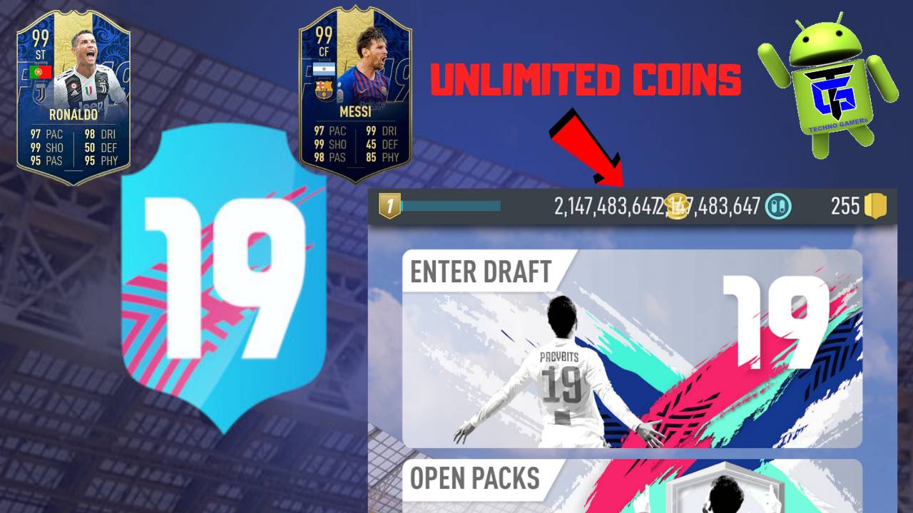 PACYBITS FUT 19 Android Unlimited Coins Mod APK Download