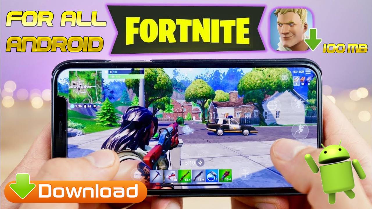 Fortnite for all Android phone Mod Apk Download