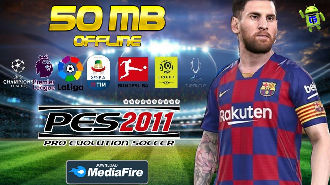 PES 2011 With 21 Squad update Android 