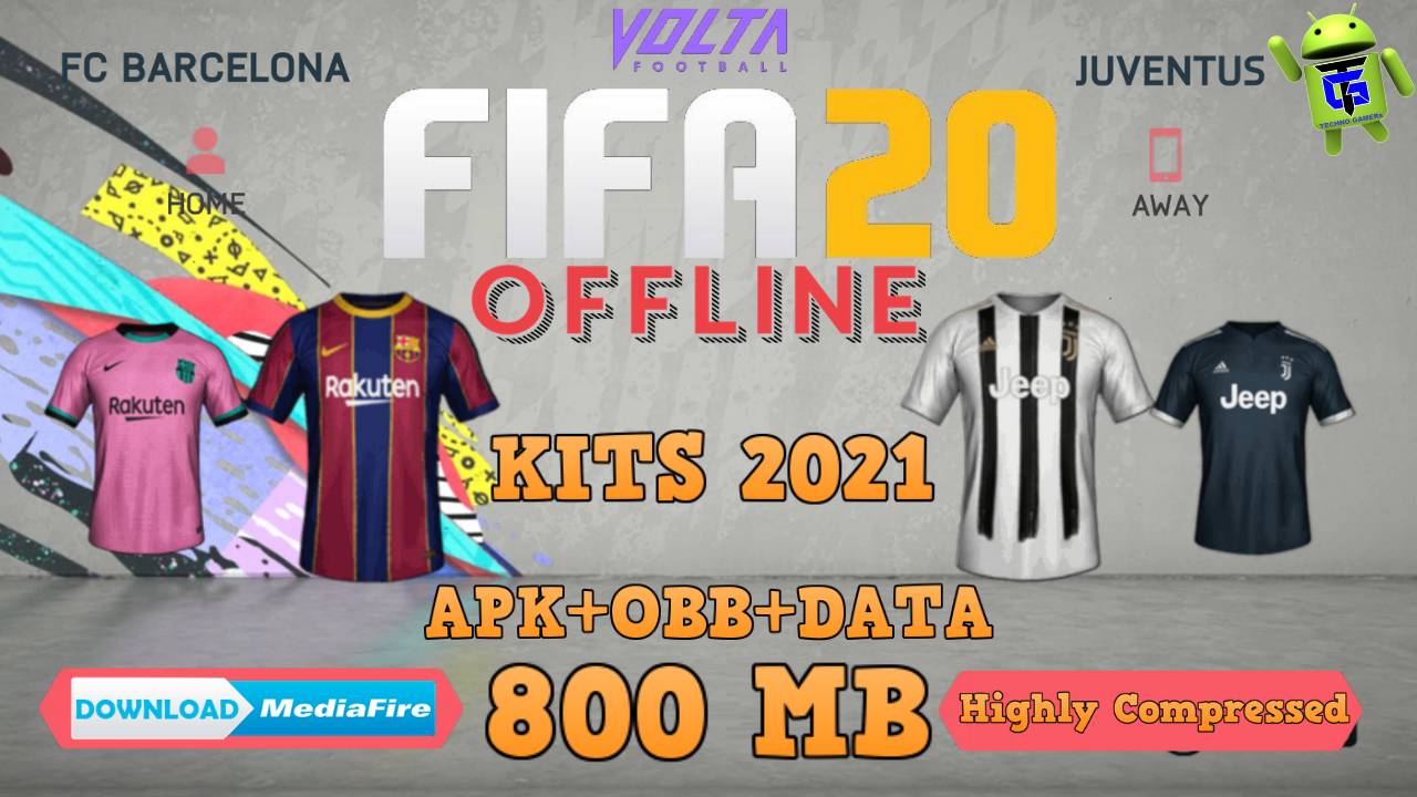 FIFA 20 Offline Android Update New Kits 2021 Download