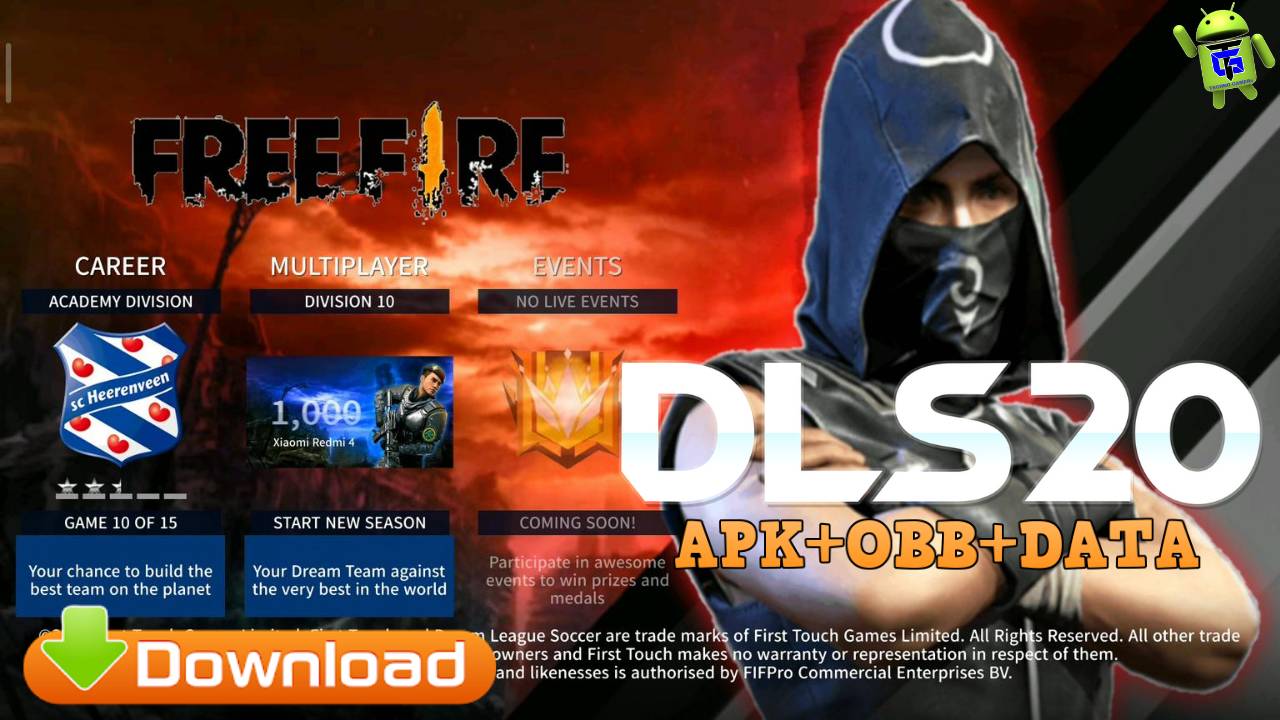 DLS 20 Mod APK Free Fire Skins Download