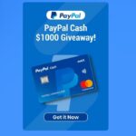Free PayPal $1000 Gift Card