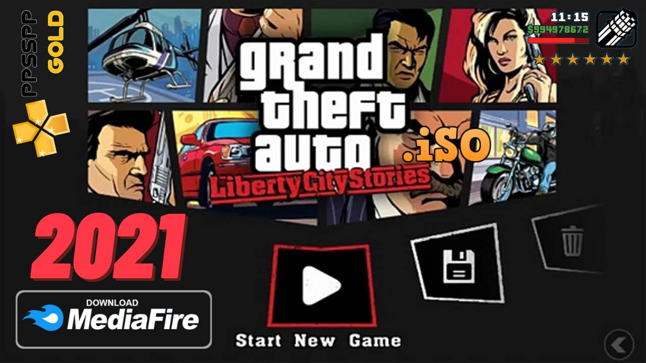 GTA Liberty City iSO zip Android PPSSPP Download