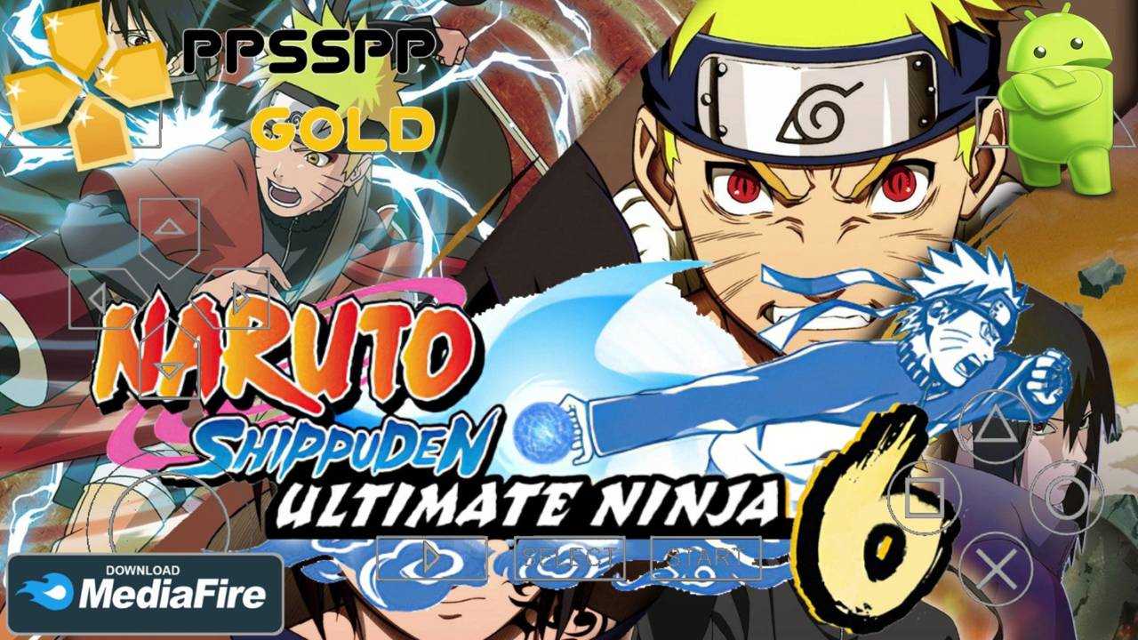Naruto Shippuden Ultimate Ninja 6 PPSSPP Mod Android Download