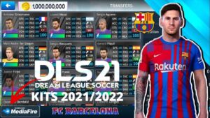 DLS 21 APK Mod Barcelona Kits 2022 Download