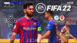 FIFA 22 Offline PPSSPP Android Kits 2022 Download