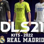 Real Mdrid Kits 2022 DLS 21 Touch Soccer FTS