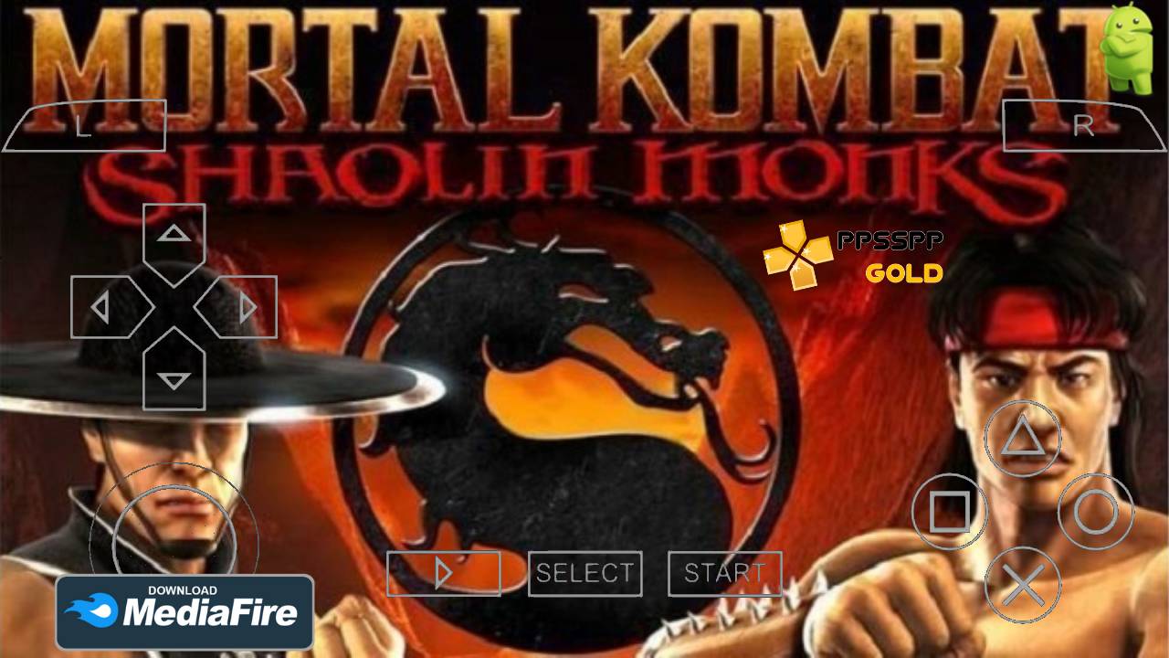 Mortal Kombat Shaolin Android PPSSPP ISO Download