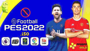 eFootball PES 2022 PPSSPP English Version Update Kits Faces Transfers Download