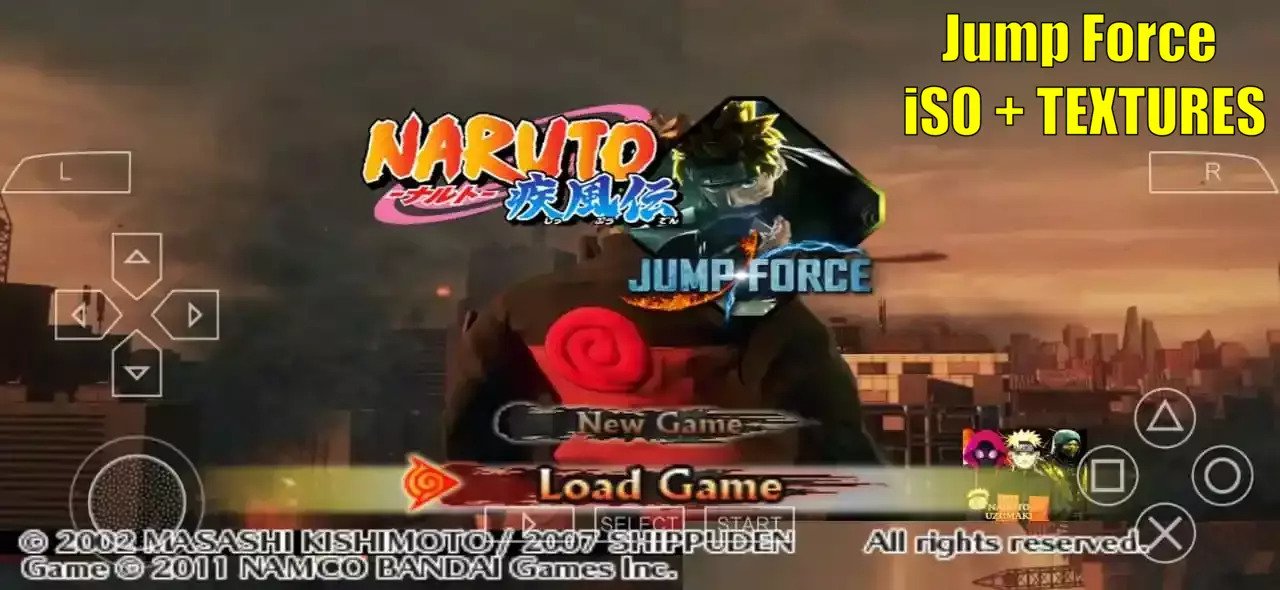 Jump Force Naruto PPSSPP for Android Download