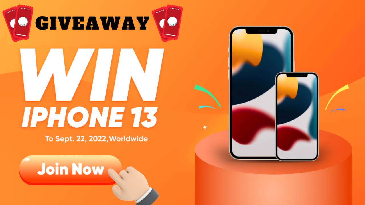 Apple iPhone 13 Pro Max Giveaway 2022