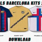 FC Barcelona New Kits 2023 Logo for DLS 22 FTS