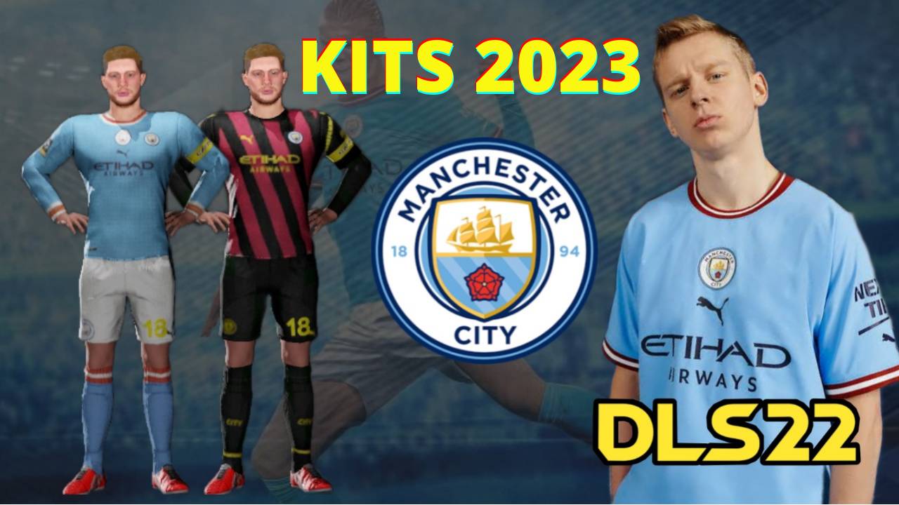 Manchester City Kits 2023 DLS 22 Logo FTS