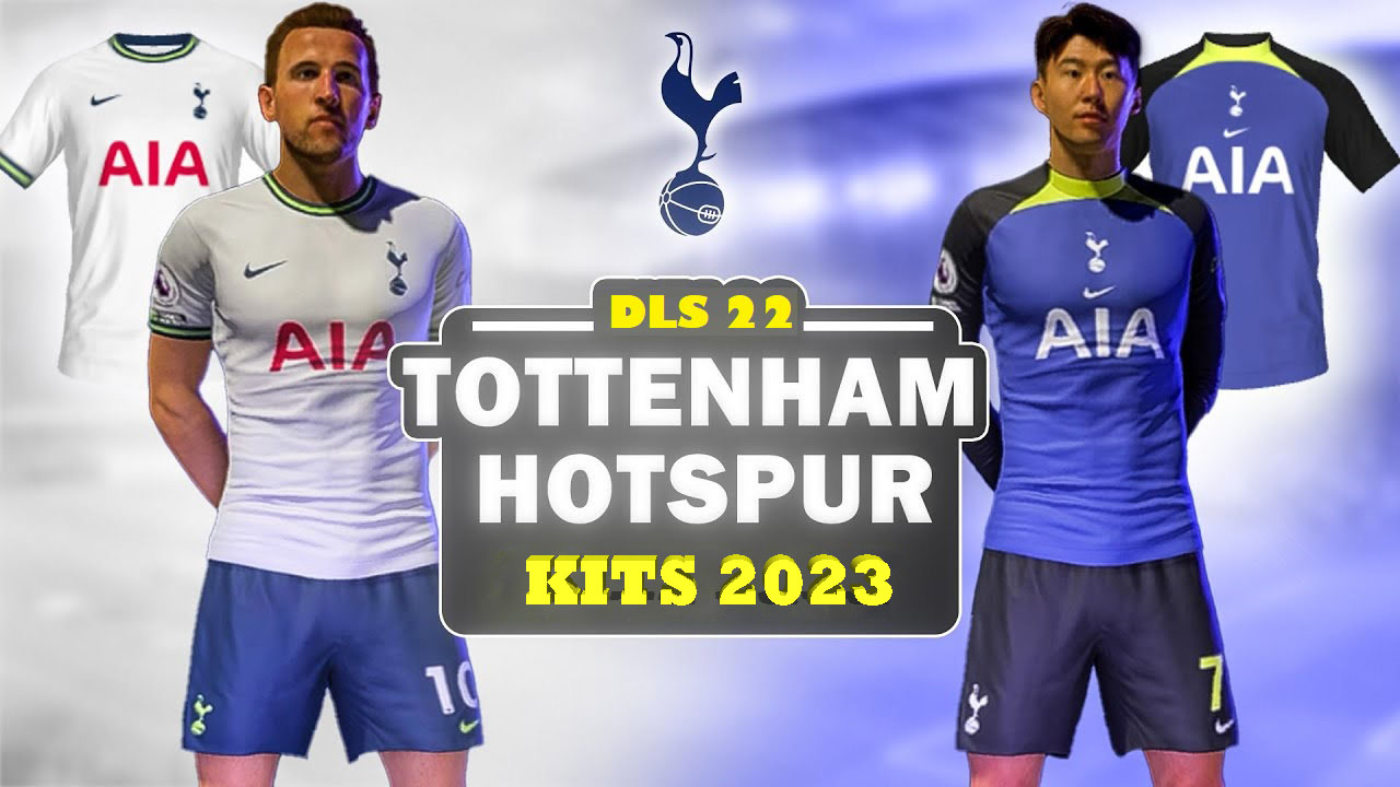 Tottenham 2203 New Kits Leaked for DLS 22 FTS