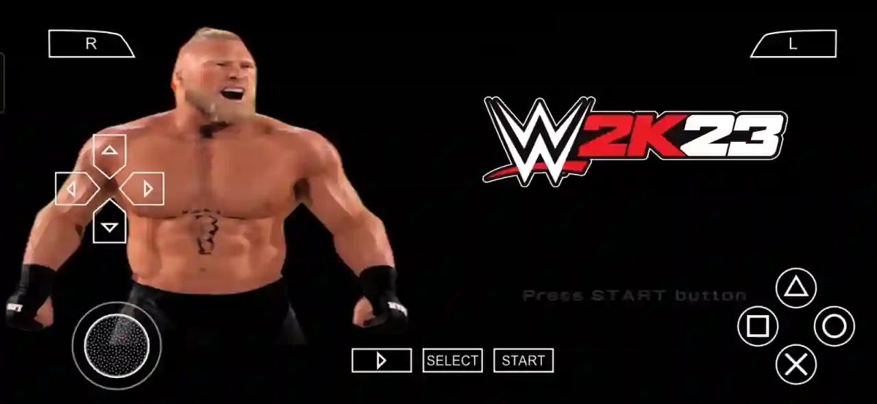 WWE 2k23 ISO zip file highly Compressed