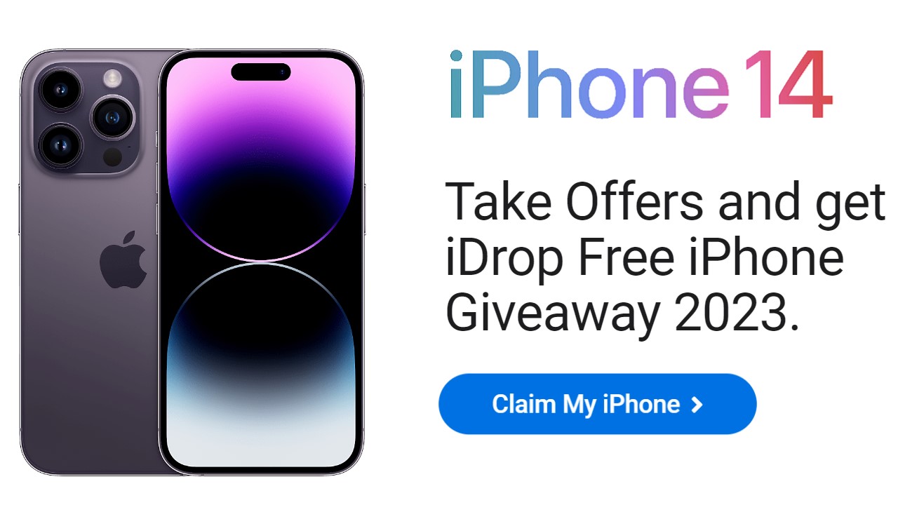 FREE iPhone 14 Pro Max Giveaway 2023