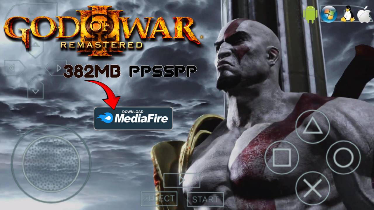 God of War 3 iSO Apk for Android Game Download: God Of War 3 PPSSPP!