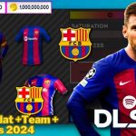 DLS 24 Profile dat Barcelona Kits 2024 Download