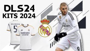 Real Madrid Kits 2024 for DLS 24 FTS