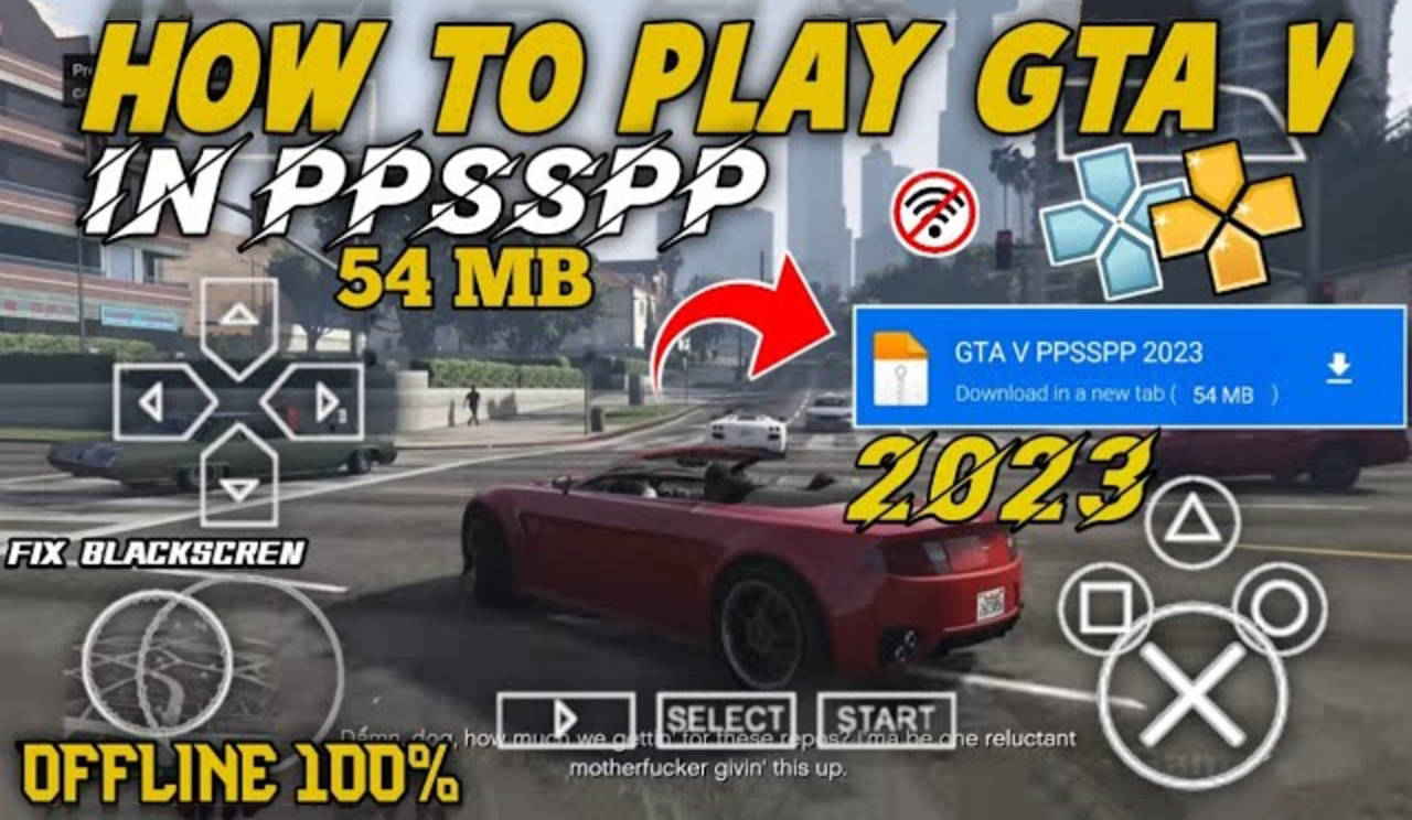 How to Play GTA 5 in PPSSPP Android Download