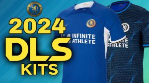 Chelsea Kits 2024 for DLS 24 & FTS Logo 2025