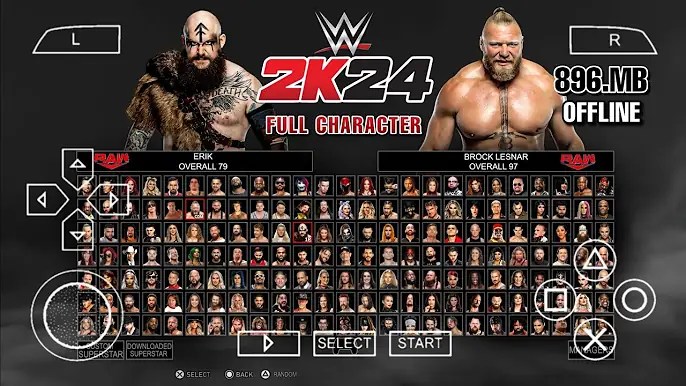 WWE 2K24 Characters