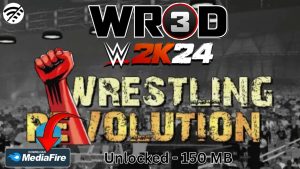 WR3D | Wrestling Revolution 3D 2K24 APK Mod (Pro License Unlocked)