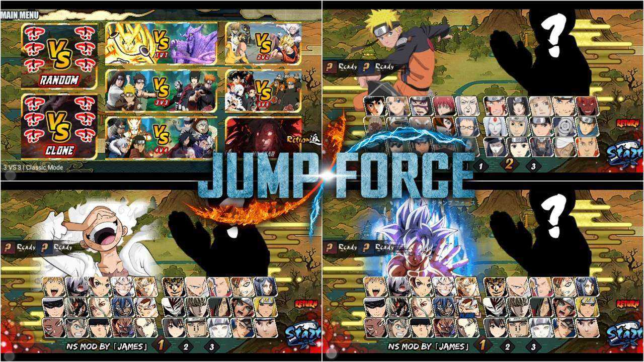 Jump Force Senki APK Mod 200MB Android Download