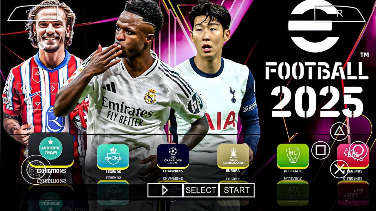 eFootball PES 2025 PPSSPP Android MediaFire Download