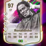Ronaldinho Official Stats FC 25: The Ultimate Legend Card With 97 DRI & 98 SHO